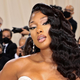 Megan Thee Stallion attends The 2021 Met Gala Celebrating In America: A Lexicon Of Fashion on September 13, 2021 in New York City.